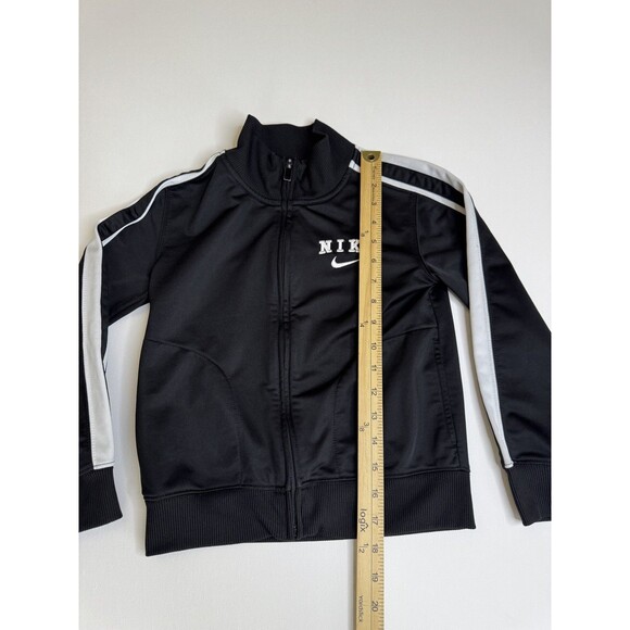 Nike Kids Track Jacket Boys Size 6 Full Zip Athletic Swoosh - Picture 6 of 6
